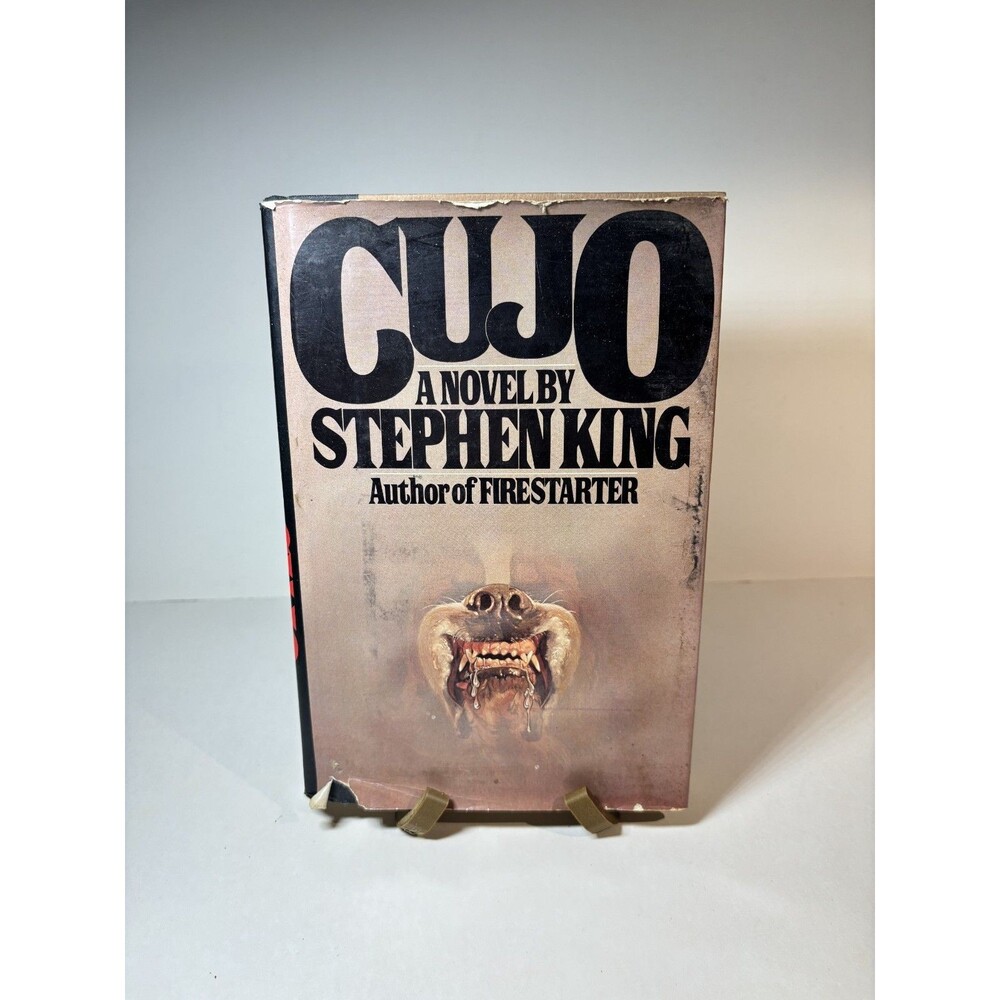 Stephen King Cujo 1981 Viking HC/DJ 1st ed/7th pr